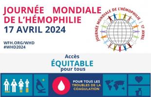 17 avril : Journée Mondiale de l'hémophilie