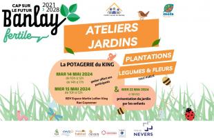 Derniers ateliers à « La Potagerie du King » avant inauguration