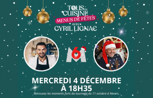 4 décembre : Diffusion de "Tous en Cuisine" made in Nevers sur M6 à 18h35