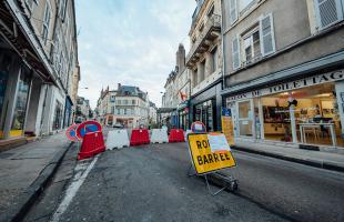 La transformation de la place Mancini en zone piétonne entraînera le changement de sens de circulation des rues du Rivage et de la Cité, à compter du 24 mars.