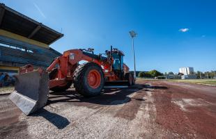 La future piste d'athlétisme sera homologuée pour des compétitions au niveau fédéral.
