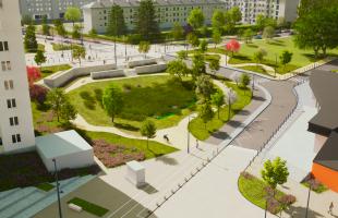 Création d'une nouvelle rue Blaise-Pascal au Banlay