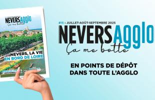 Le nouveau numéro du magazine d'information de l'agglomération et de la ville de Nevers est disponible ! 