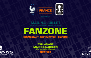 Partageons les émotions sur la fan zone pour la demi-finale des Bleus