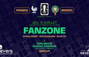 France - Maroc : un match à suivre sur écran géant !