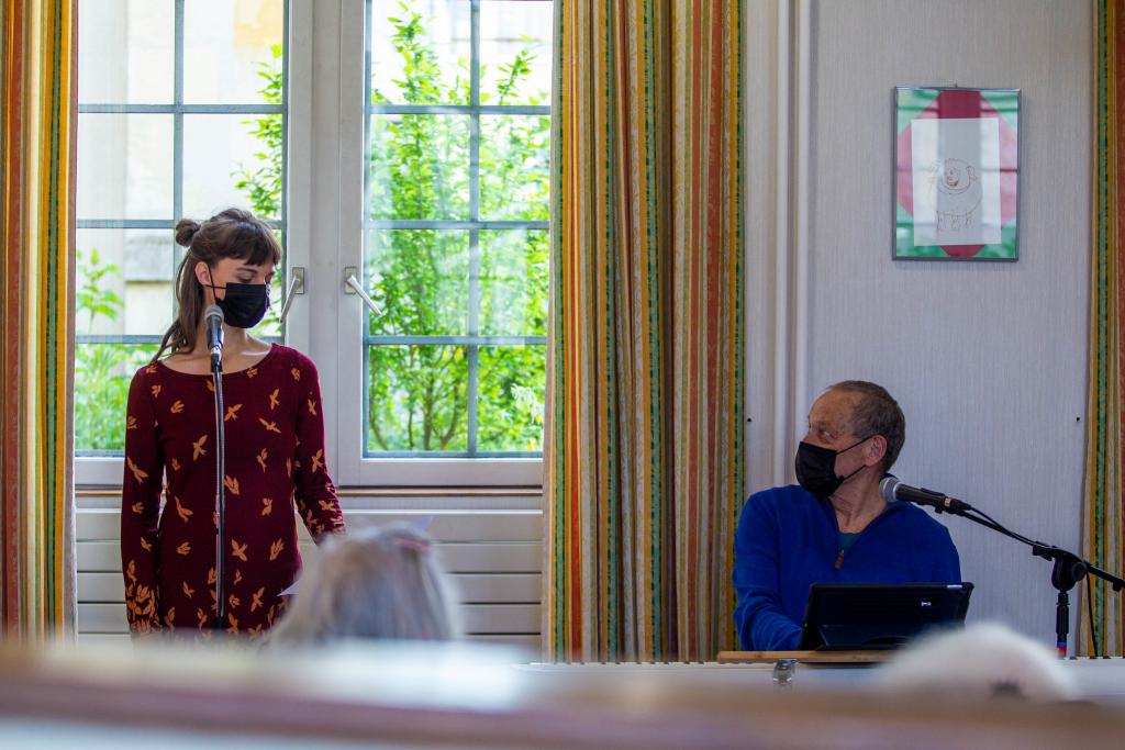 Atelier 4 x 20 ans à l'Ehpad Marion-de-Givry.