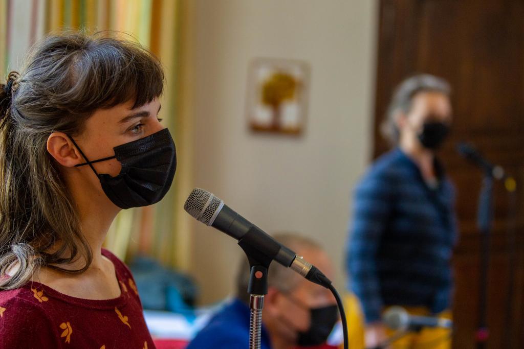 Atelier 4 x 20 ans à l'Ehpad Marion-de-Givry.