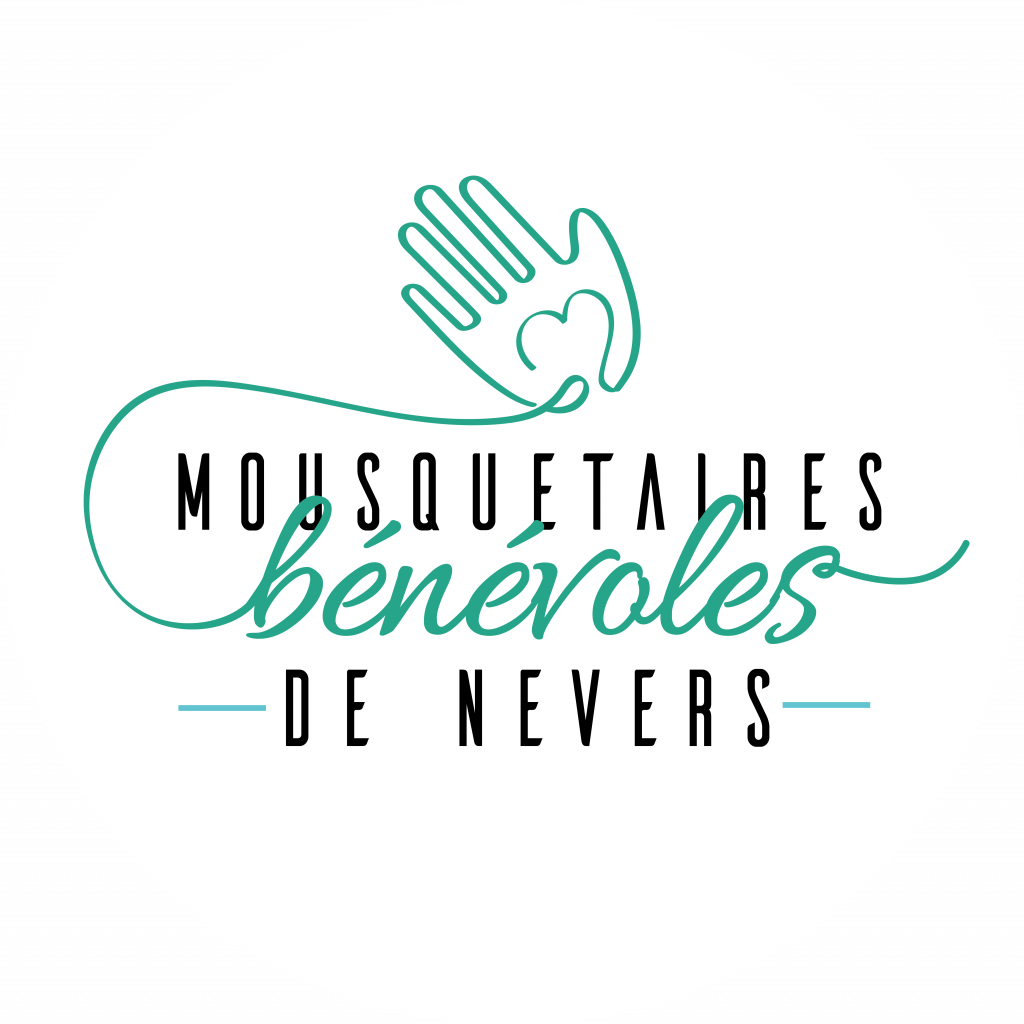 Logo des Mousquetaires bénévoles de Nevers.