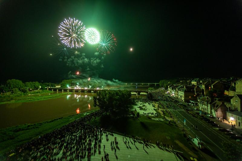 Le feu d'artifice 2025 sera tiré depuis la pointe de l'île Saint-Charles
