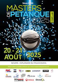 Masters de pétanque : 21 et 22 août 2025