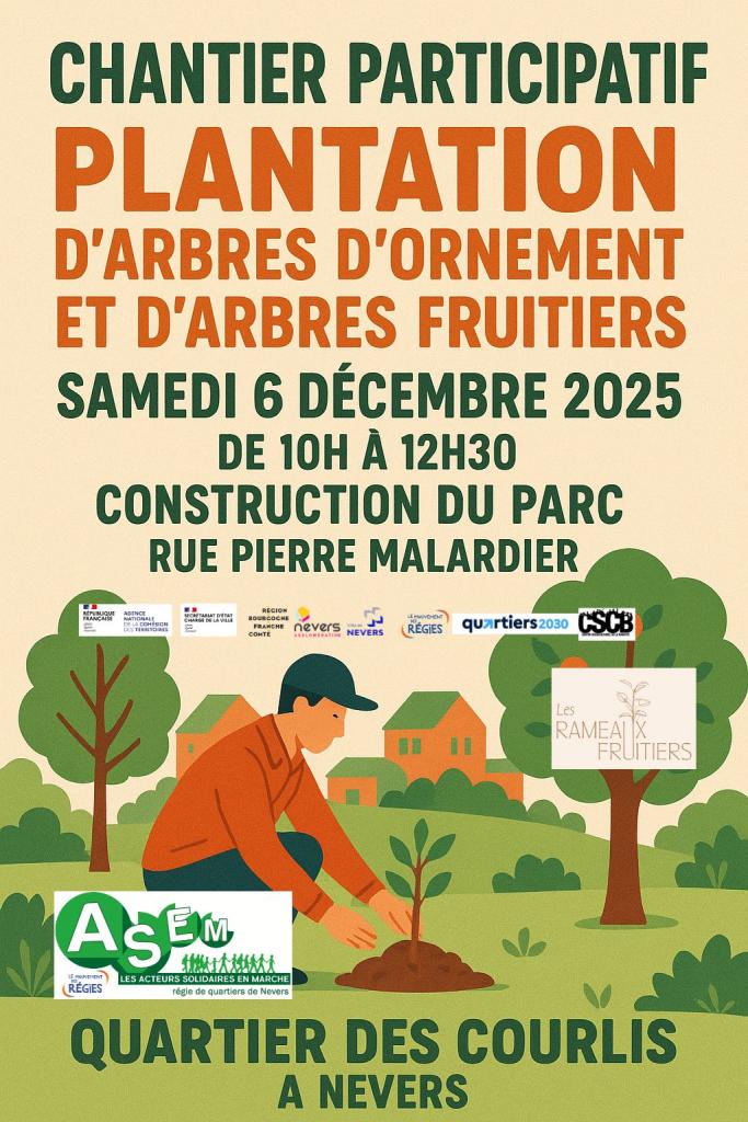 Un chantier participatif convivial, pour améliorer son cadre de vie